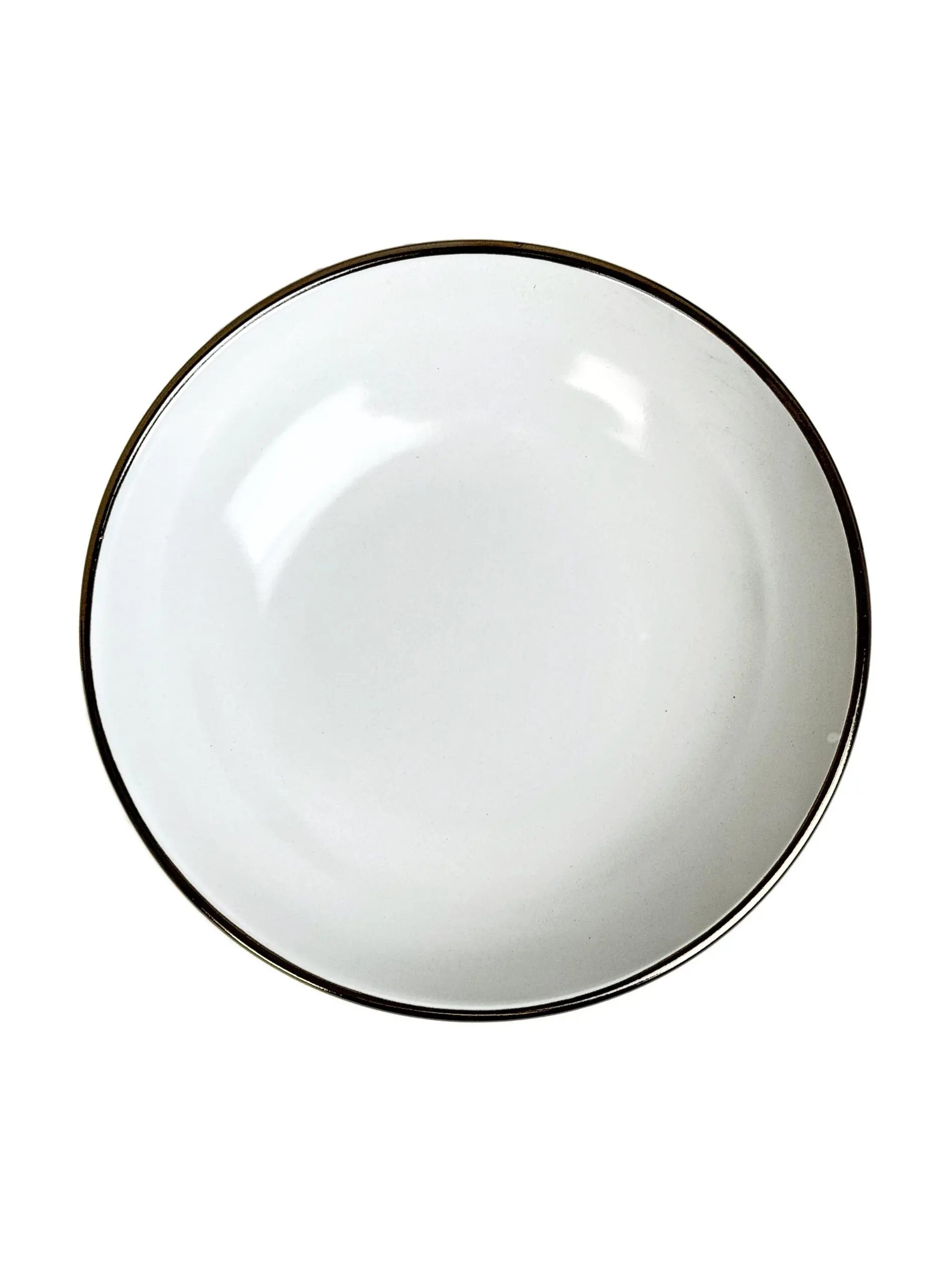Тарілка десертна Intrendo Gasto 19 см Golden rim white IN0019GAS - Зображення 8