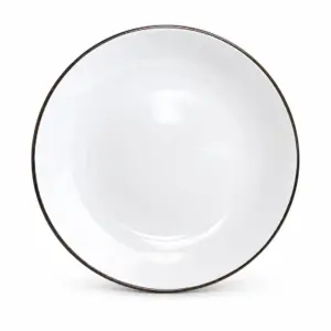 Тарілка обідня Intrendo Gasto 26.5 см Golden rim white IN0026GAS