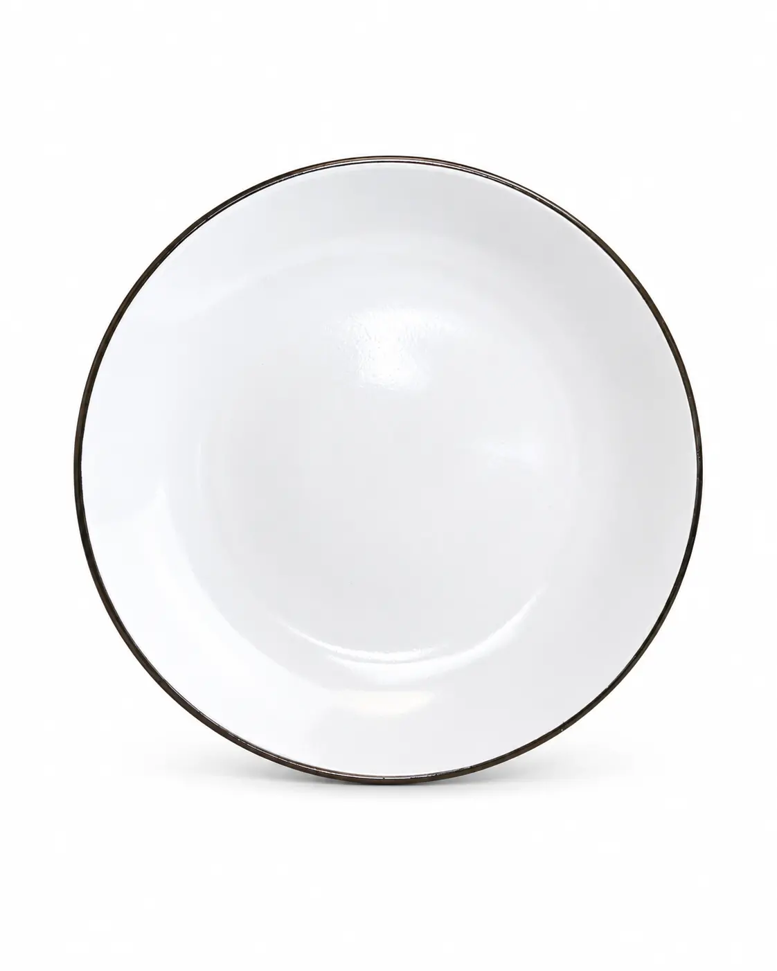 Тарелка обеденная Intrendo Gasto 26.5 см Golden rim white IN0026GAS
