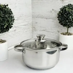 Каструля зі скляною кришкою 2,5 л Gasto Intrendo IN0020GT
