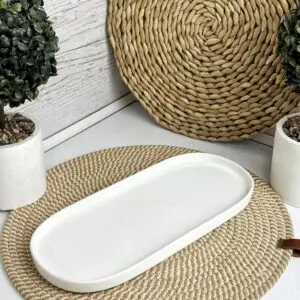 Овальное блюдо Intrendo Pure Form 33,5×14,8×2,1 см IN0033PUR