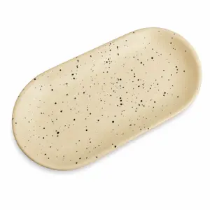 Овальное блюдо Intrendo Milk Dote 25×13,2 см IN0025MIL