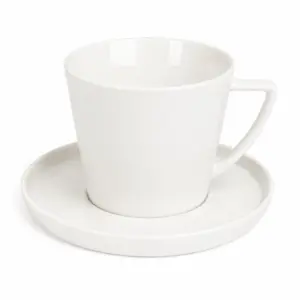 Чашка з блюдцем 250 мл Intrendo Pure Form IN0088PUR